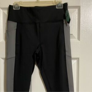 Black and Gray Women's Leggings